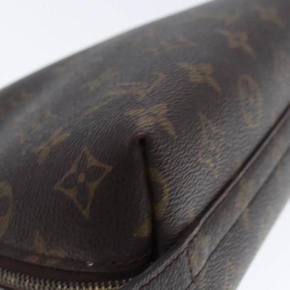 LOUIS VUITTON Monogram Trousse Demi Ronde Cosmetic Pouch M47520 LV Auth 76783 - Picture 7 of 16